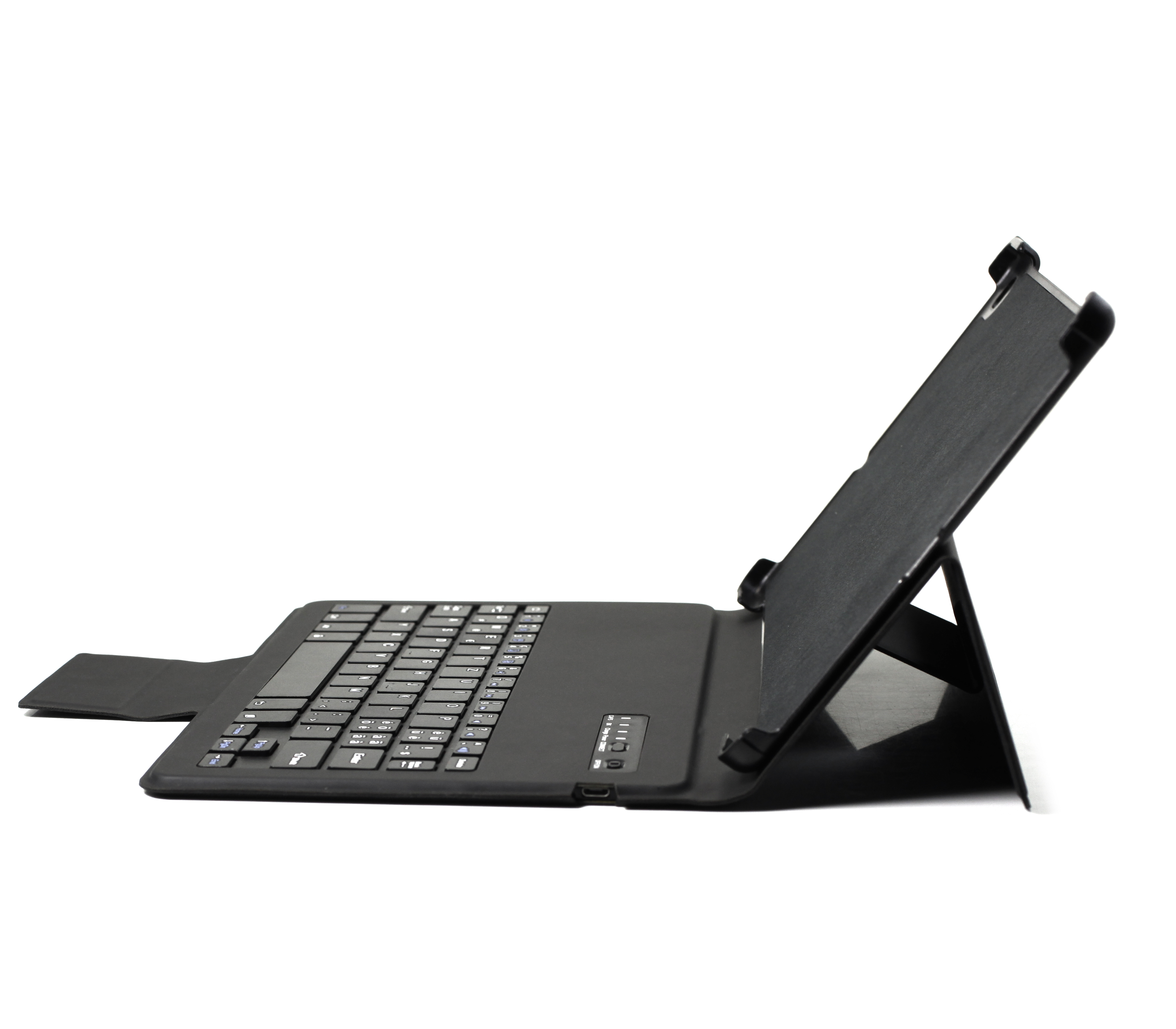 184 Premium Schutzhülle mit integrierter Tastatur für Samsun Galaxy Tab S6 Lite, Seitenansicht