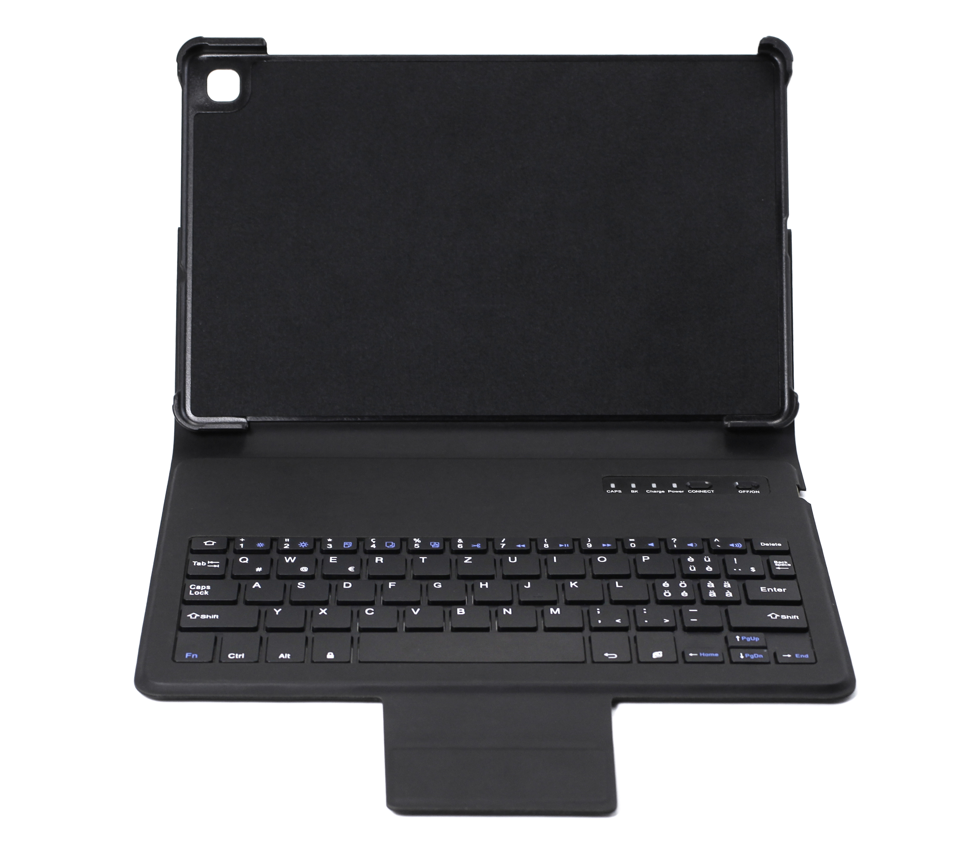 184 Premium Schutzhülle mit integrierter Tastatur für Samsun Galaxy Tab S6 Lite, Vorderansicht