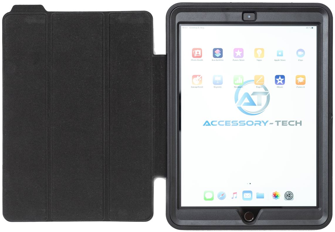 Drop Protection Schutzhülle für Apple iPad 10,2" geöffnet Vorderansicht